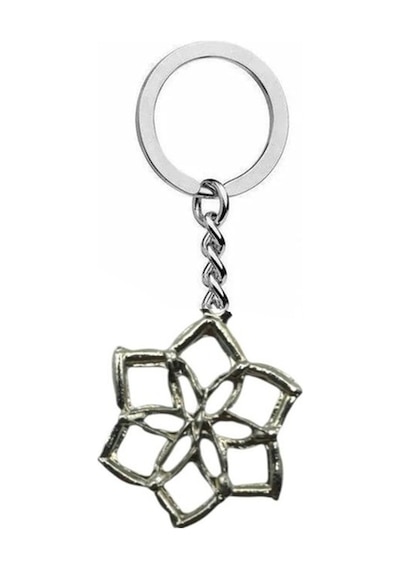 Galadriel İn Çiçeği Figürlü Unisex Anahtarlık Elf Zarafetini Her An Yanında Taşı