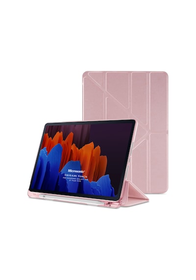 Microsonic Samsung Galaxy Uyumlu Tab S10 Ultra X920 Kılıf Origami Pencil Tablet Kılıfı