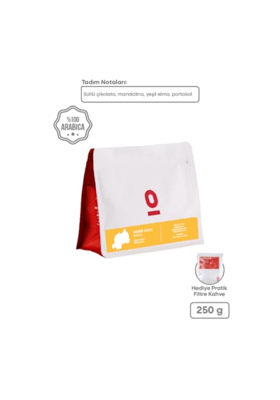 Espressolab Rwanda Rugali Çekirdek Kahve 250 G Portakal Ve Yeşil Elma Notalı