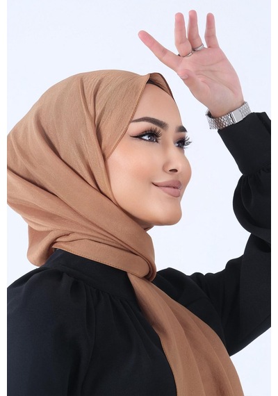 Harem Scarf Brisa Vual Şal - Fındık - Fındık