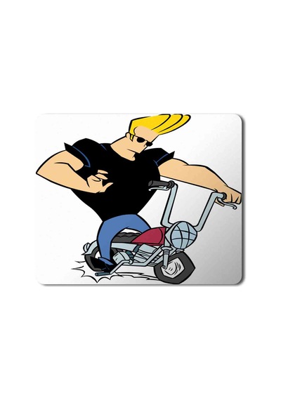 Johnny Bravo Motor Mouse Pad Mousepad