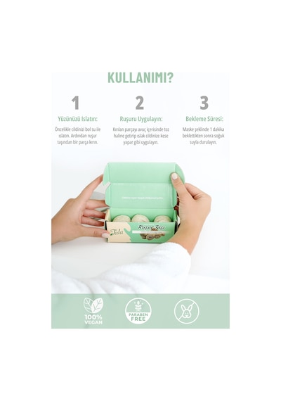 Tala Ruşur Taşı Beyazlatıcı Ölü Derilerden Arındırıcı Yüz Ve Vücut Peelingi 6 Adet İran Hamam Taşı