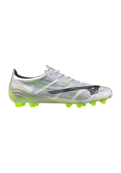 Mizuno Alpha 2 Elite Erkek Krampon Beyaz / Sarı Çok Renkli