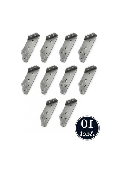 Yönsüz Köşe Bağlantı Aparatı - 62x23x18 Mm, Galvaniz Kaplama