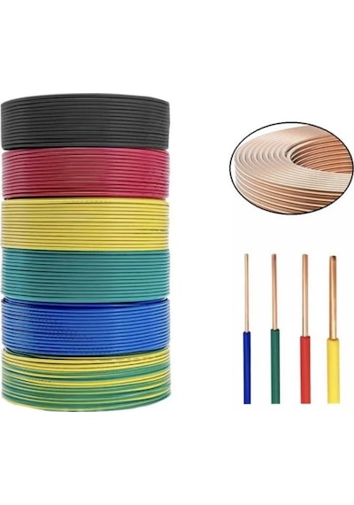 Öznur 2,5 Mm Nya Kablo Kahverengi-100 Metre