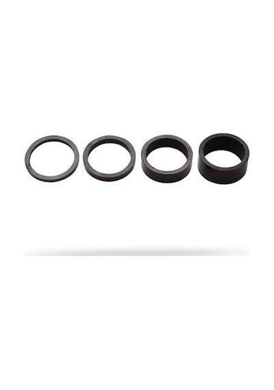 Shimano Spacer Set Ud Karbon 1-1 / 8" 3 / 5 / 10 And 15mm Siyah