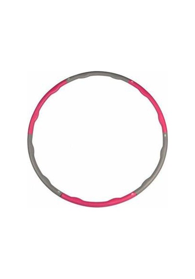 Delux Serisi Hareket Bedensel Hlp-100 1,2 Kg Ağırlıklı Hulohop Gri-pembe