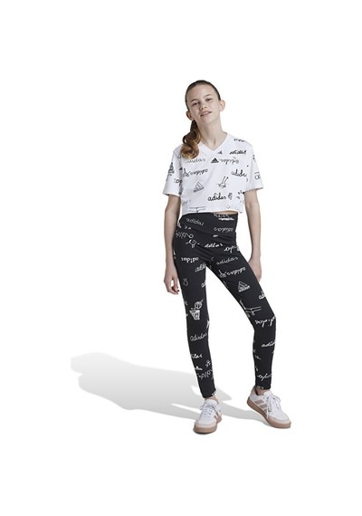 Adidas Jg Bluv Tig Çocuk Günlük Tayt Iv9450 Siyah Iv9450 Siyah