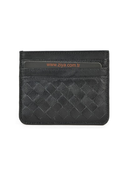 Ziya, Unisex Hakiki Deri Kartlık 1539852z06 Siyah 1539852z06 000 Siyah