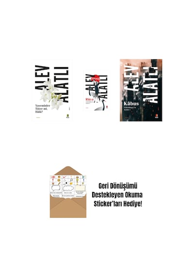 Yaseminler Tüter Mi Hâlâ + Schrödinger İn Kedisi 2 - Rüya + Schrödinger'in Kedisi 1 - Kâbus + Okuma Sticker'ları