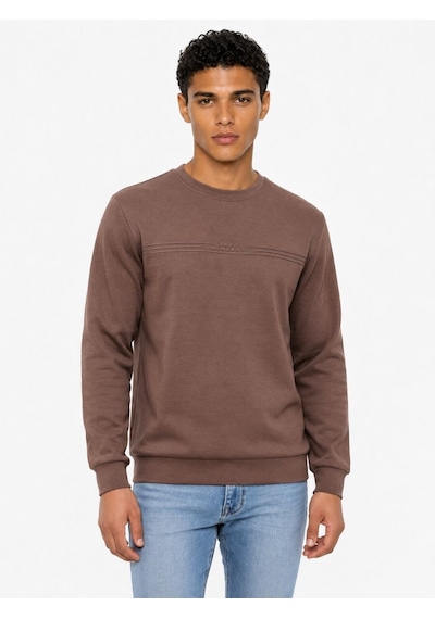 Loft Regular Fit Erkek Sweatshirt Lf2044511 Q1.v1 Kahverengi