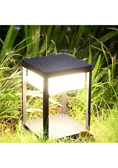 Forlife 60 Watt Solar Alüminyum Bollard Aydınlatma Armatürü Fl-3301