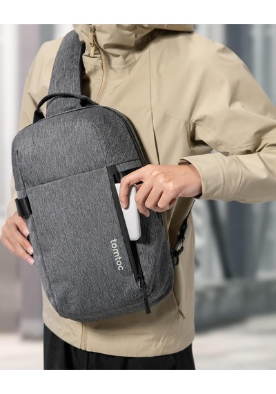 Erkekler İçin Sling/crossbody Çanta, 11 14 İnç Laptop, İpad Ve Nintendo Switch 2 Uyumlu, Suya Dayanıklı, Göğüs/omuz Ve Günlük/outdoor Sırt Çantası