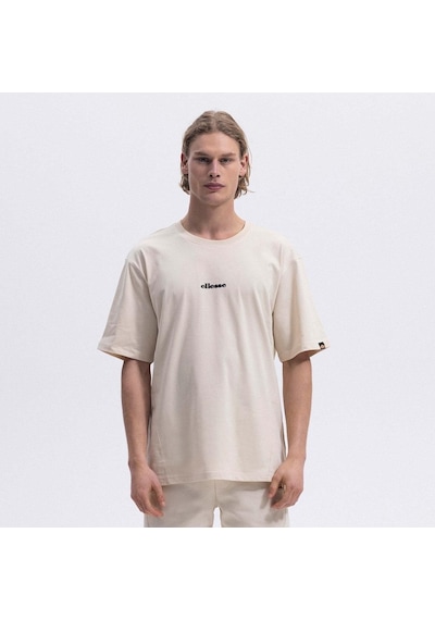 Ellesse Em391-ecr Bisiklet Yaka Erkek T-shirt - Bej