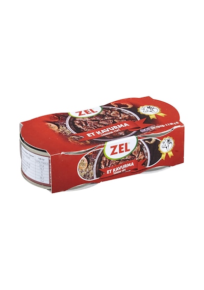 Zel Et Kavurma 2'li 80 G Tandır Tipi - Geleneksel Dana Kavurma 2'li Ekonomik Paket - 2 Adet Tarı
