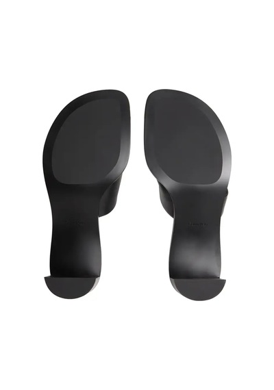 Calvin Klein Block Heel Sndl Thon, 0gj, 36 Siyah Kadın Terlik