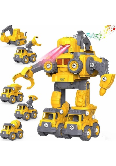 5in1 Zapp Toys Sesli Ve Işıklı Sök Tak Robot