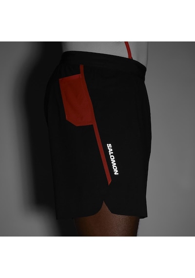 Salomon S/lab Speed 7" Erkek Koşu Şortu Deep Black Lc2692200 Siyah