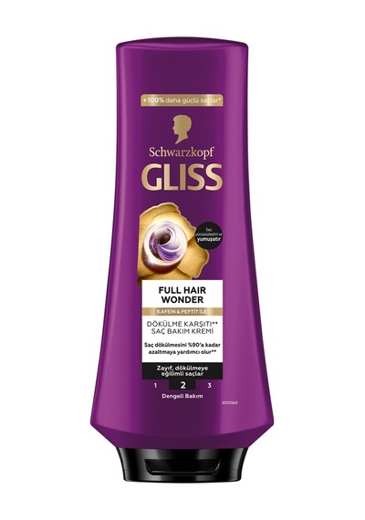 Gliss Full Hair Wonder Saç Kremi 360 Ml - 7 Adet Tarı
