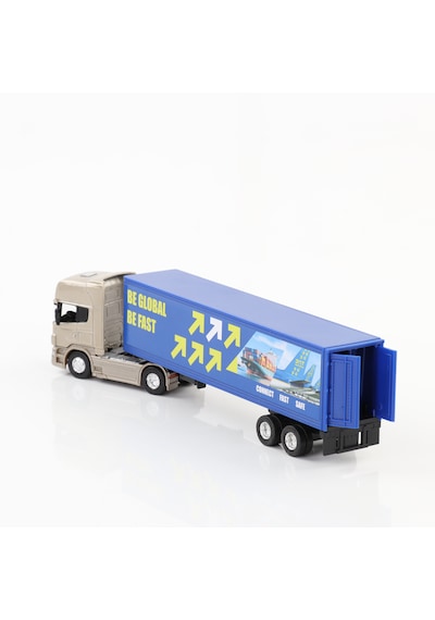 Welly 1:64 Ölçek Metal Kafalı Scania Dorseli Tır
