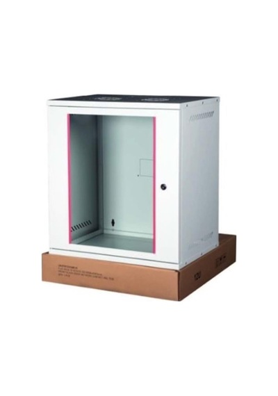 Lande Ln-stb12u5440lg 12u 540x400 Ön Tek Cam Kapak Duvar Tip Boş Demonte Kabinet
