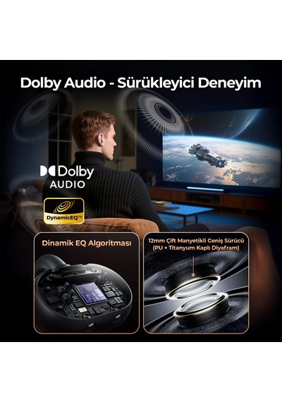 Soundpeats Clip1 Hi-res Ldac Open-ear Enc Ows Bluetooth 5.4 Kablosuz Kulaklık