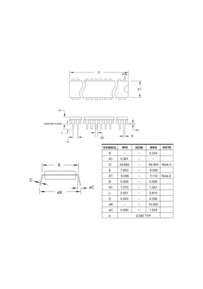 At89C4051-24Pu 8-Bit 24Mhz Mikrodenetleyici Dıp-20