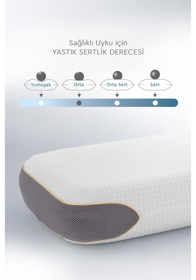Yataş Bedding Visco Therapy Jel Yastık 37x69x11 Cm