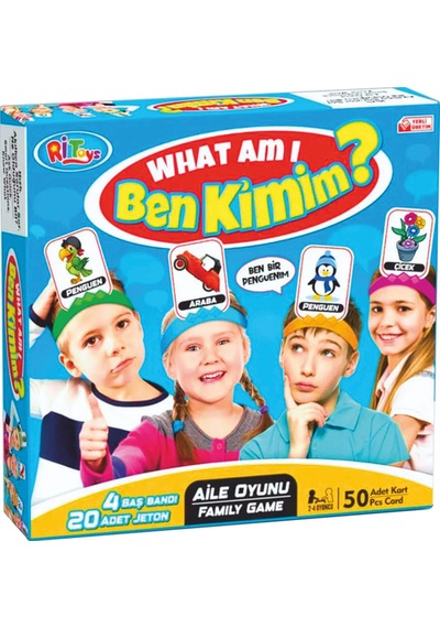 Ritoys Ben Kimim Ben Neyim What Am I Kutu Oyunu