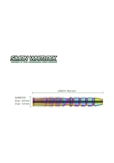 Winmau Simon Whitlock World Cup %90 Tungsten Çelik Uçlu Dart Oku