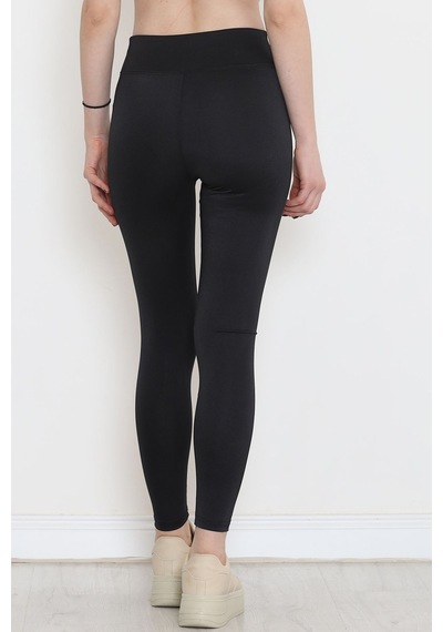 Mokashopin - Parlak Disko Tayt Siyah - 12445.1778. 001