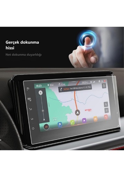 Seat Tarraco 9.2 İnç Fr Mat Ekran Koruyucu Multimedya Şeffaf