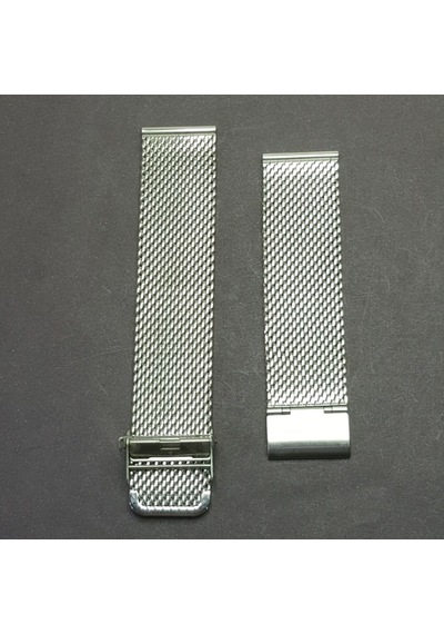 Hasır Kol Saat Kordonu Çelik Kalın 24 Mm (Ø 2,25- 3,0)