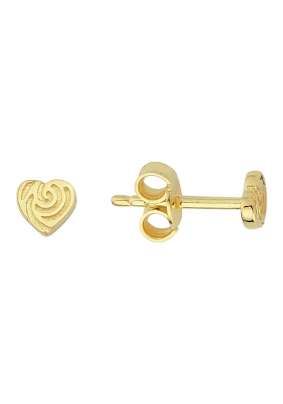Goldkupe 14 Ayar Altın Minik Kalp Küpe 0,58 Gr-1826