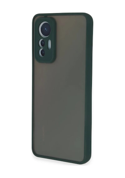 Gees Global Mi 12 Lite Kılıf Montreal Silikon Kapak - Yeşil Gbzs