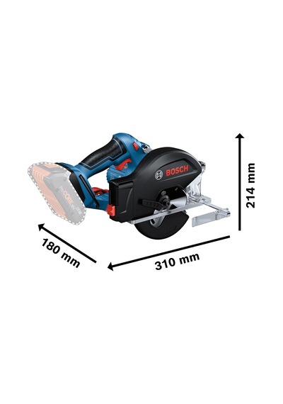 Bosch GKM 18V-50 Akülü Daire Testere - 06016B8002