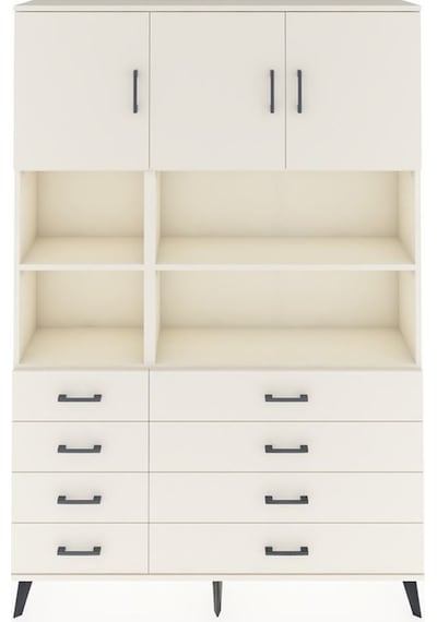 Arges Dolap 8 Raflı 8 Çekmeceli 3 Kapaklı 132x30x195 Aytaşı-a... Aytaşı Arges Dolap 8 Raflı 8 Çekmeceli 3 Kapaklı 132x30x195 Aytaşı-a... Aytaşı
