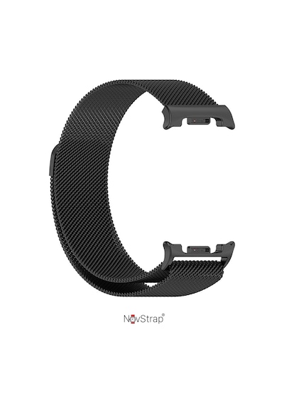 Novstrap Samsung Galaxy Watch 9 40mm 44mm İle Uyumlu Kordon Mıknatıslı Metal Çelik Hasır Kayış
