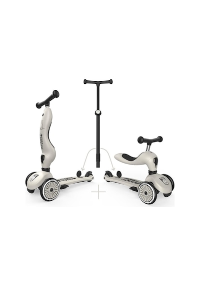 Scoot And Ride Push And Go Ebeveyn Kontrollü Çocuk Scooter Mıffy 240527-54155 Beyaz