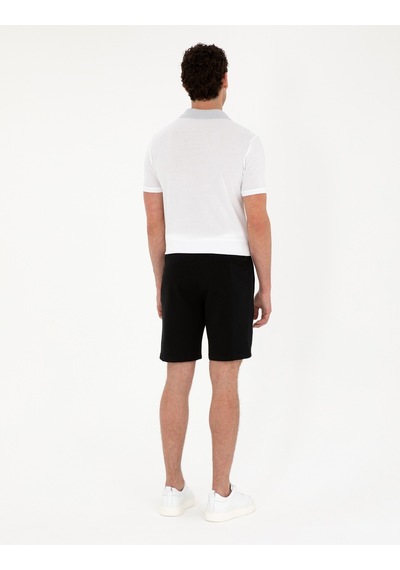 Pierre Cardin Erkek Siyah Şort Örme 50284172-vr046 Siyah