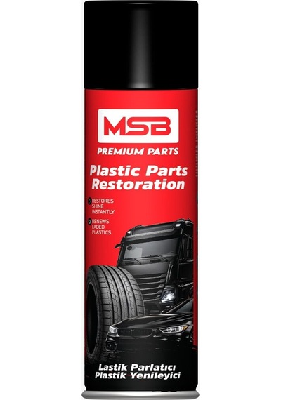 Msb Lastık & Plastık Parlatıcı Sprey 500 Ml
