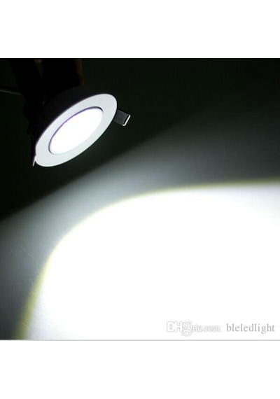 5 Watt Cob Led Gömme Spot Downlight Armatür 10 Adet Set Spot Lamp