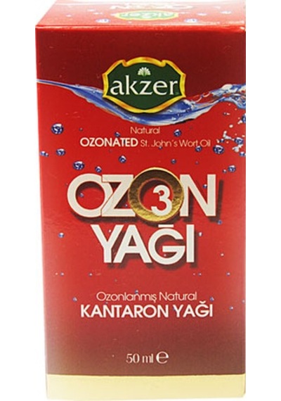 Akzer Ozonlanmış Kantaron Özlü Bakım Yağı 50 ML