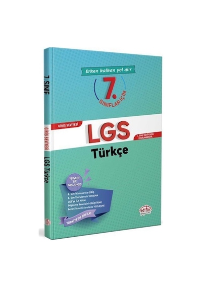 7.Sınıflar İçin LGS Türkçe- Editör