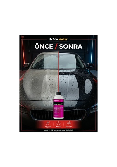 Araç Oto Aktif Köpük Pembe Oto Şampuan 500ml Parrot