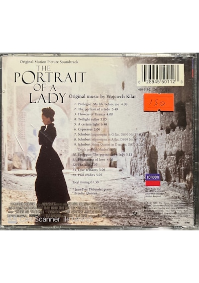 The Portrait Of A Lady Soundtrack Cd