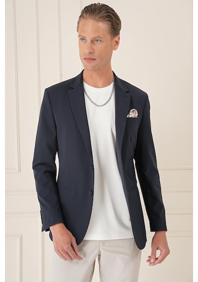 Efor Comfort Fit Çift Yırtmaç Fleto Cep Esnek Pamuk Casual Lacivert Ceket C 675 Lacivert Efor Comfort Fit Çift Yırtmaç Fleto Cep Esnek Pamuk Casual Lacivert Ceket C 675 Lacivert