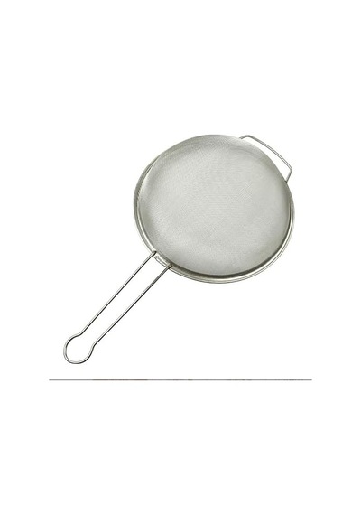 Metal Süzgeç 24 Cm Açık Gri