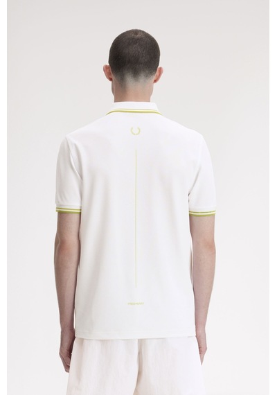 Fred Perry M2721 Tennis Erkek Polo Tişört Beyaz