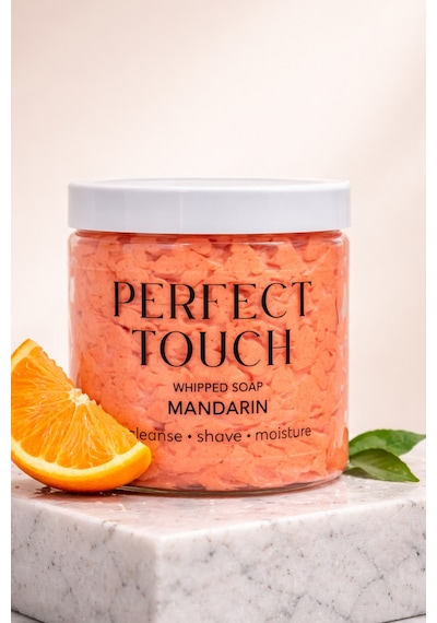 Purivo Perfect Touch Mandalina Özlü Whipped Soap Ferahlatıcı Ve Nemlendirici Krem Sabun 150 Gr.